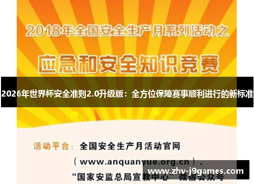 2026年世界杯安全准则2.0升级版：全方位保障赛事顺利进行的新标准